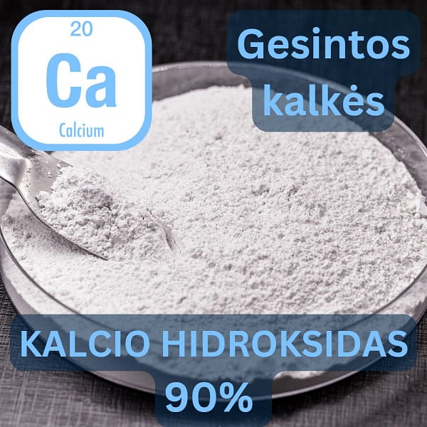 Slaked lime (Calcium hydroxide 90%)